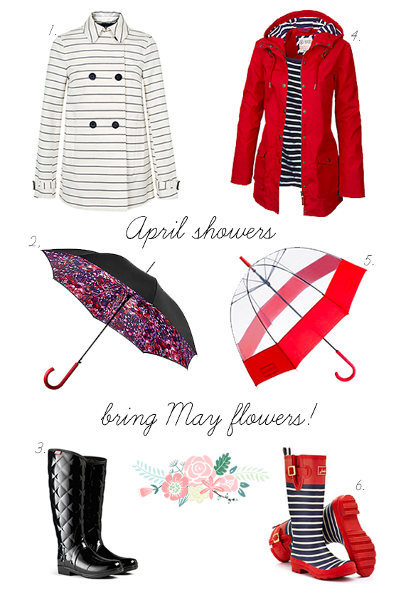 April Showers Outfit Inspiration